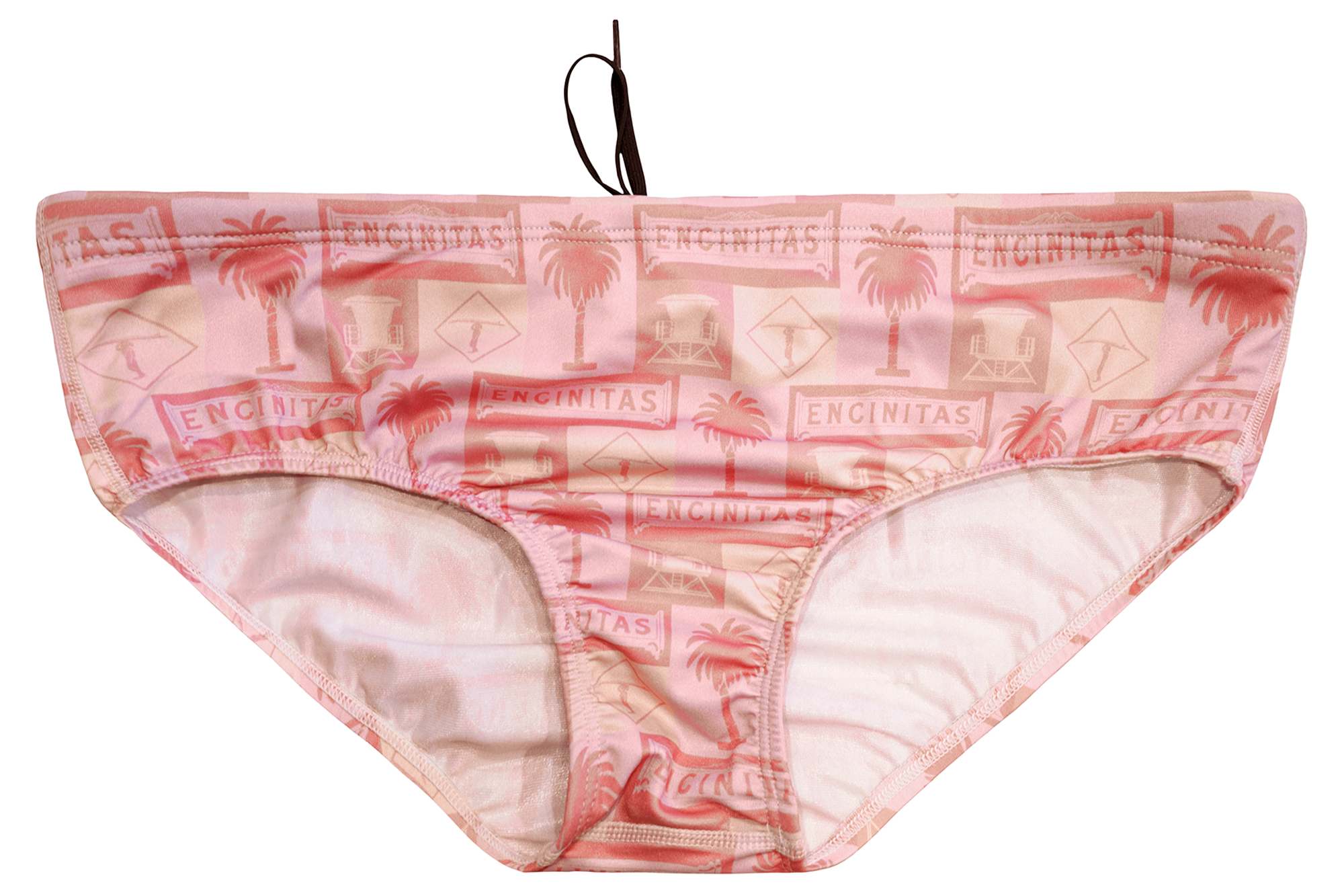 Encinitas Pink // Mens Mid Brief