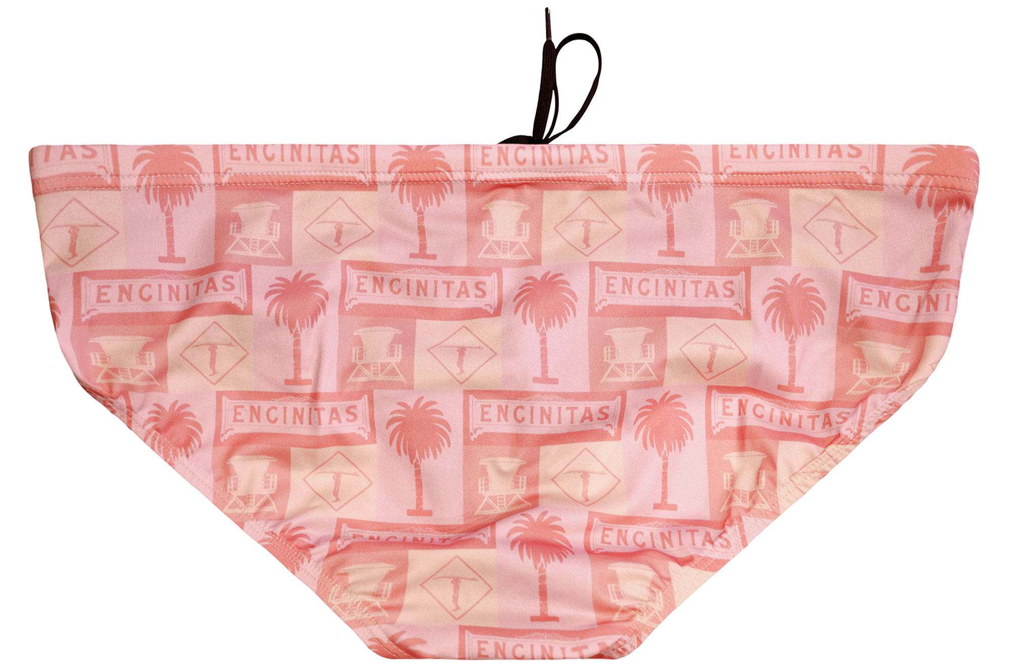Encinitas Pink // Mens Mid Brief