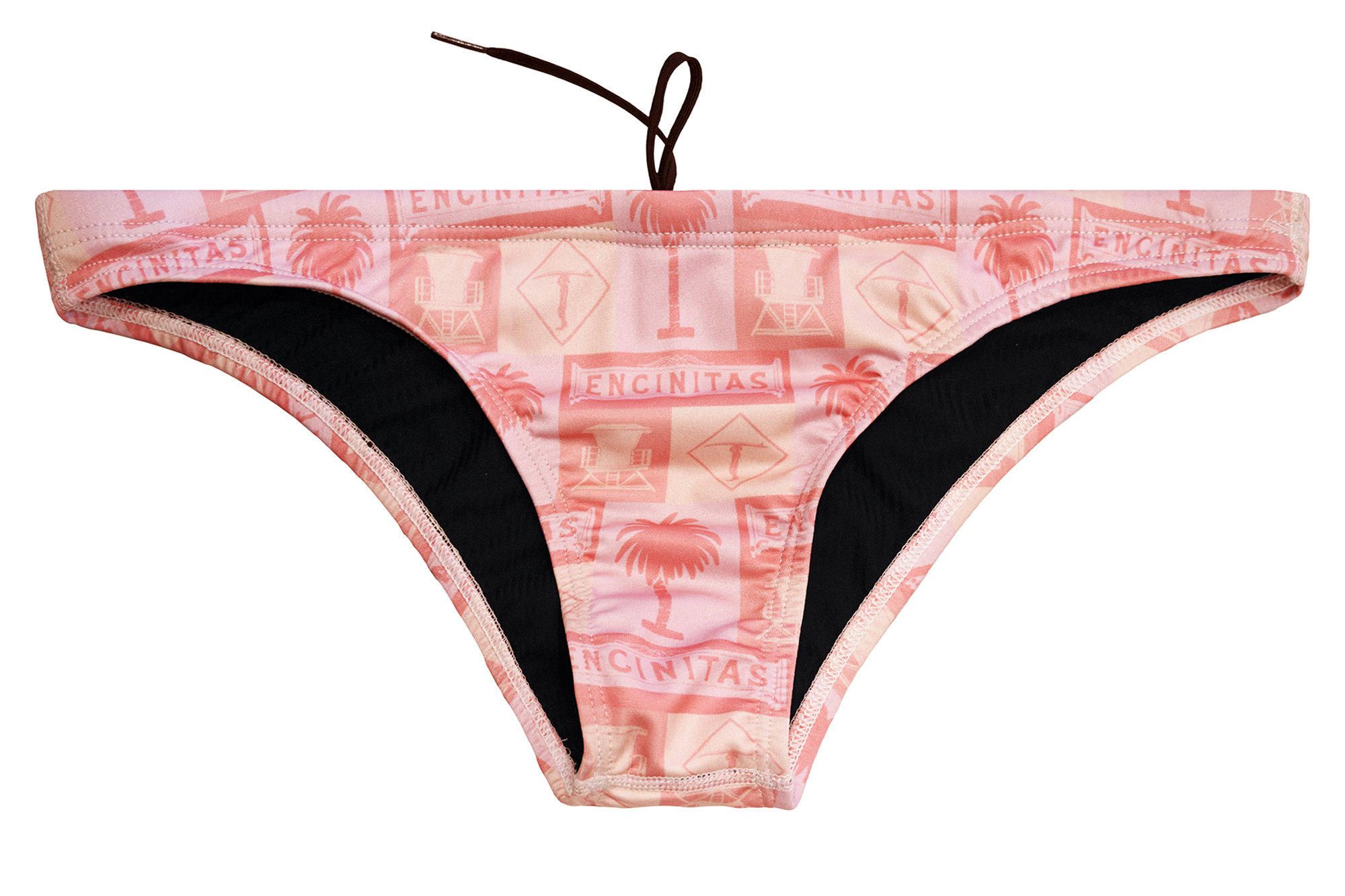 Encinitas Pink // Womens Bikini Bottom