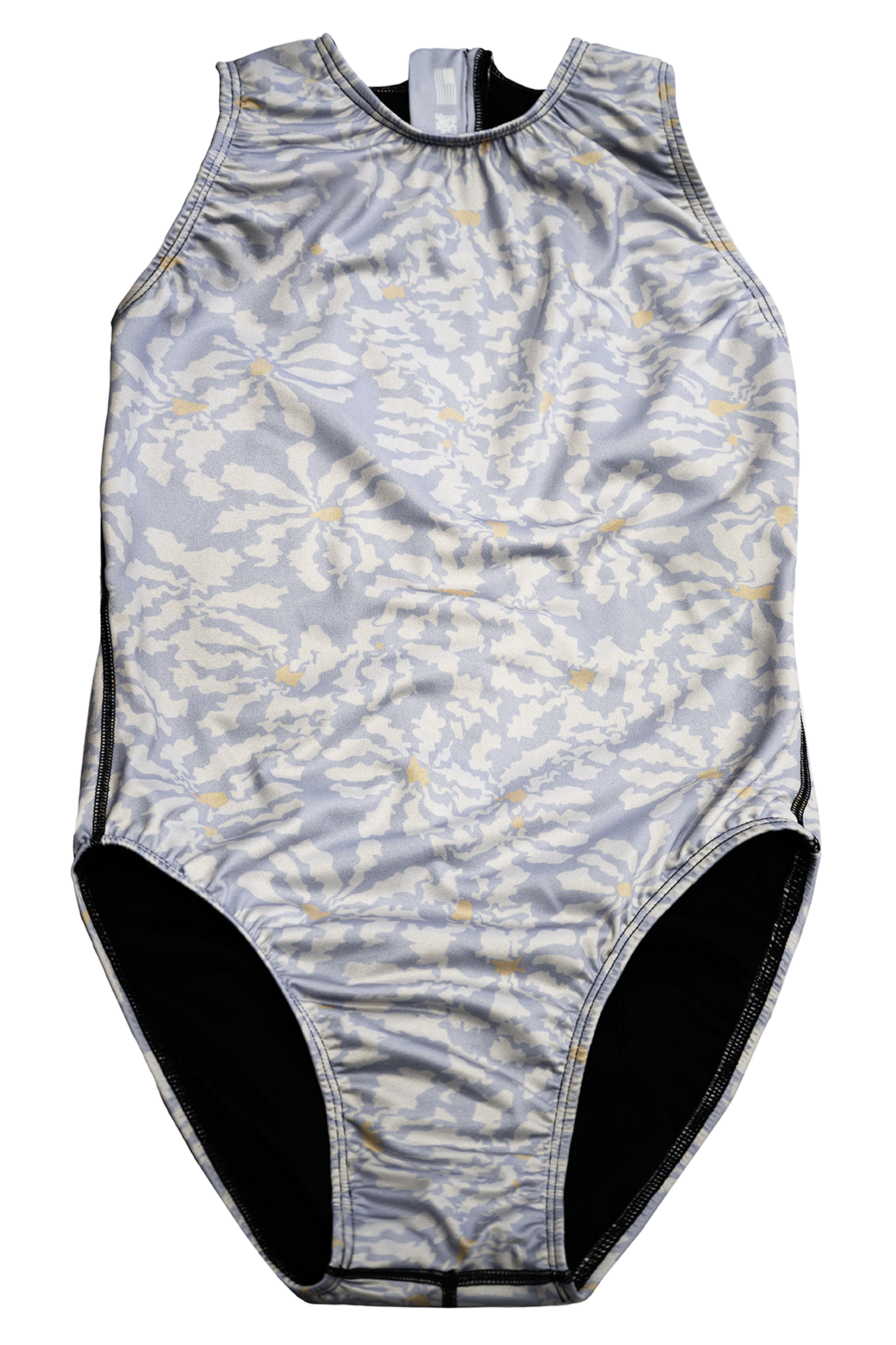 Flower Lavender // Womens Zip Up Waterpolo