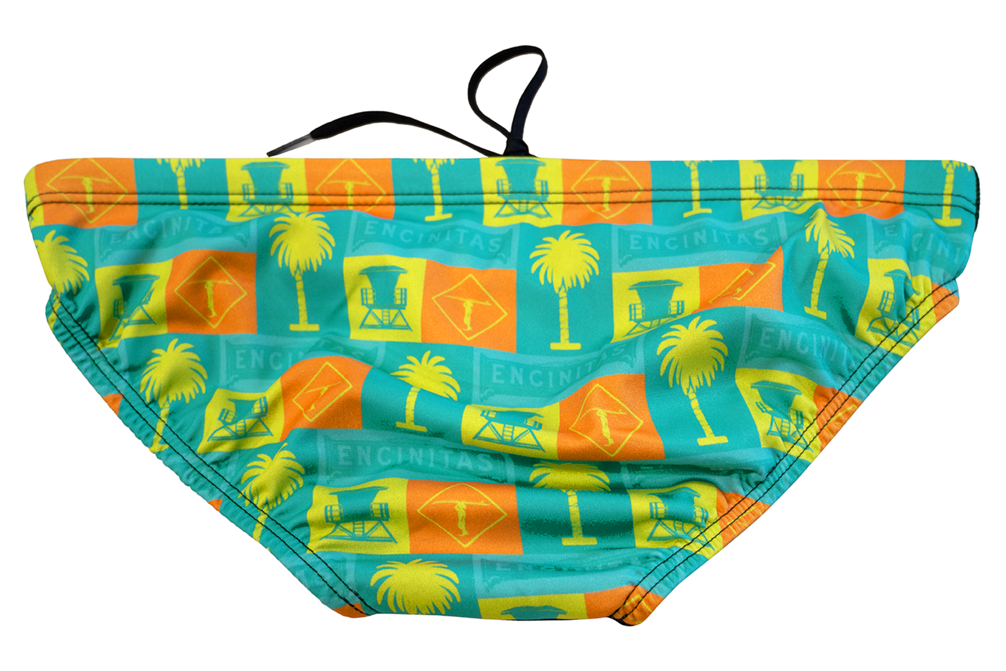 Encinitas Orange // Mens Narrow Brief