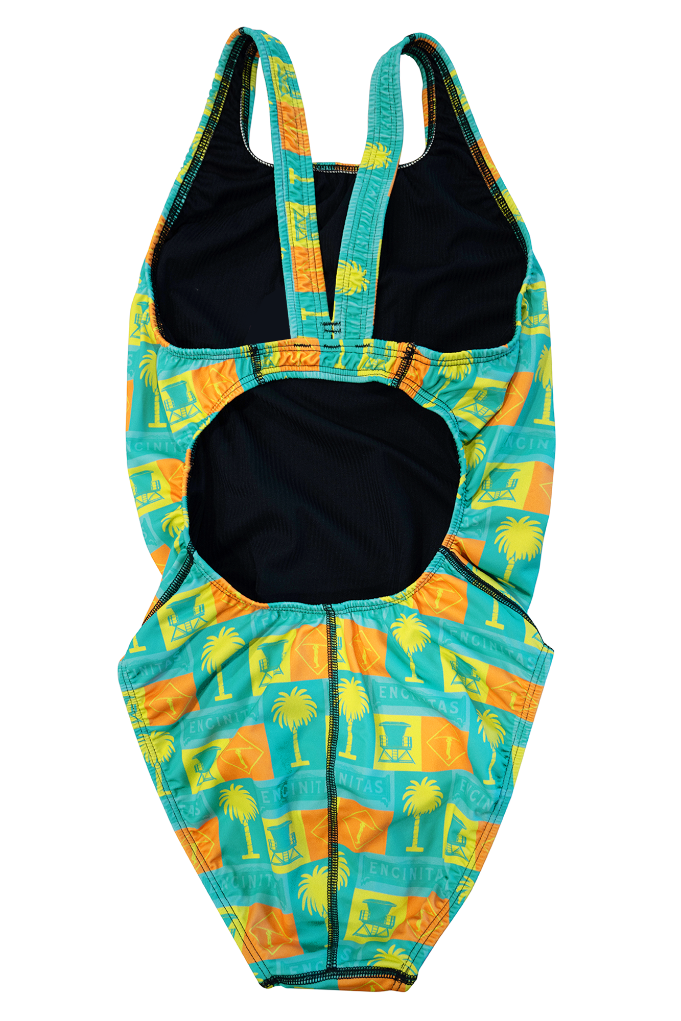 Encinitas Orange // Womens Racerback