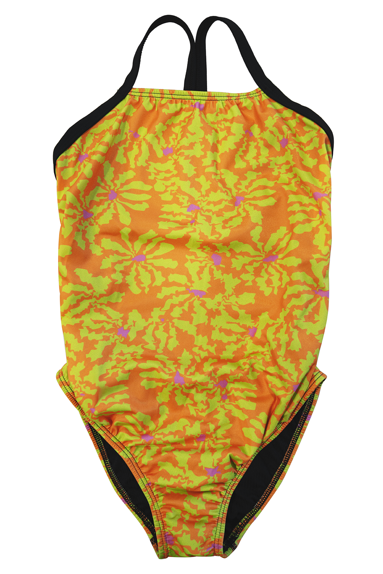 Flower Orange // Womens Cali Back