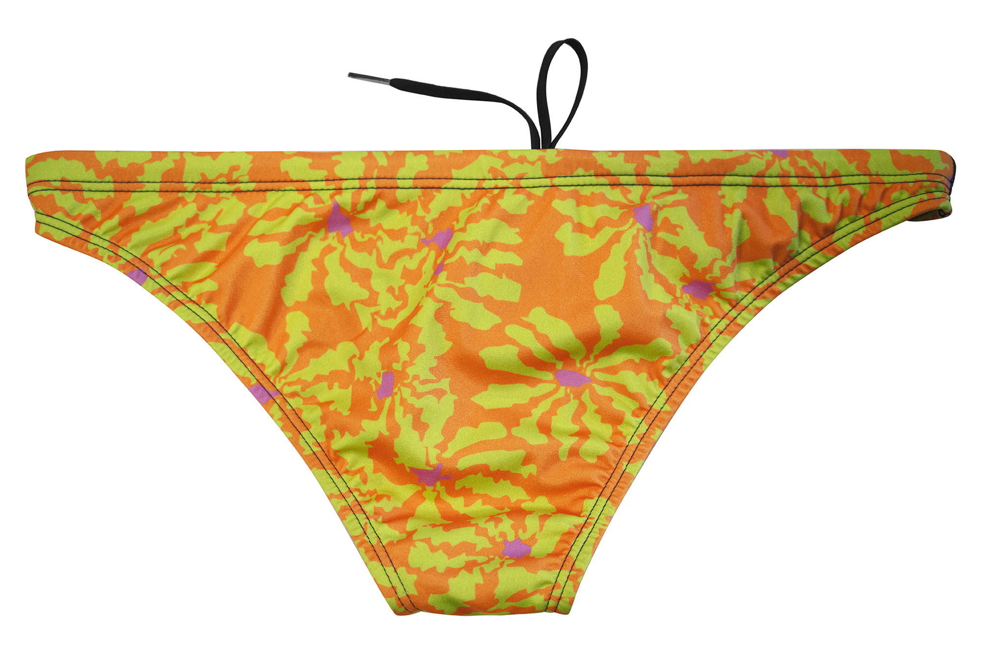 Flower Orange // Womens Bikini Bottom