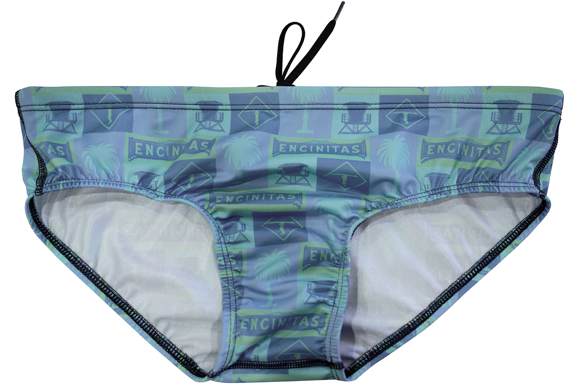 Encinitas Blue // Mens Mid Brief