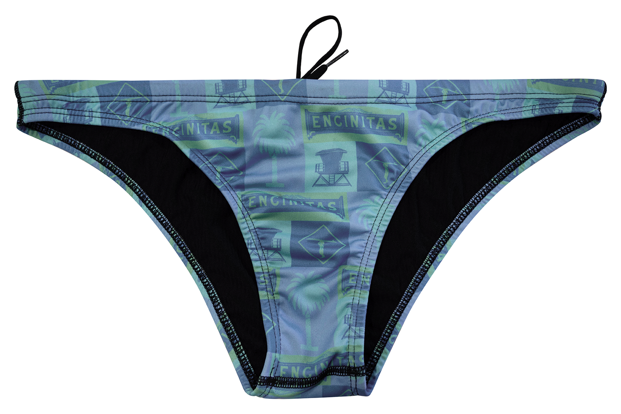 Encinitas Blue // Womens Bikini Bottom