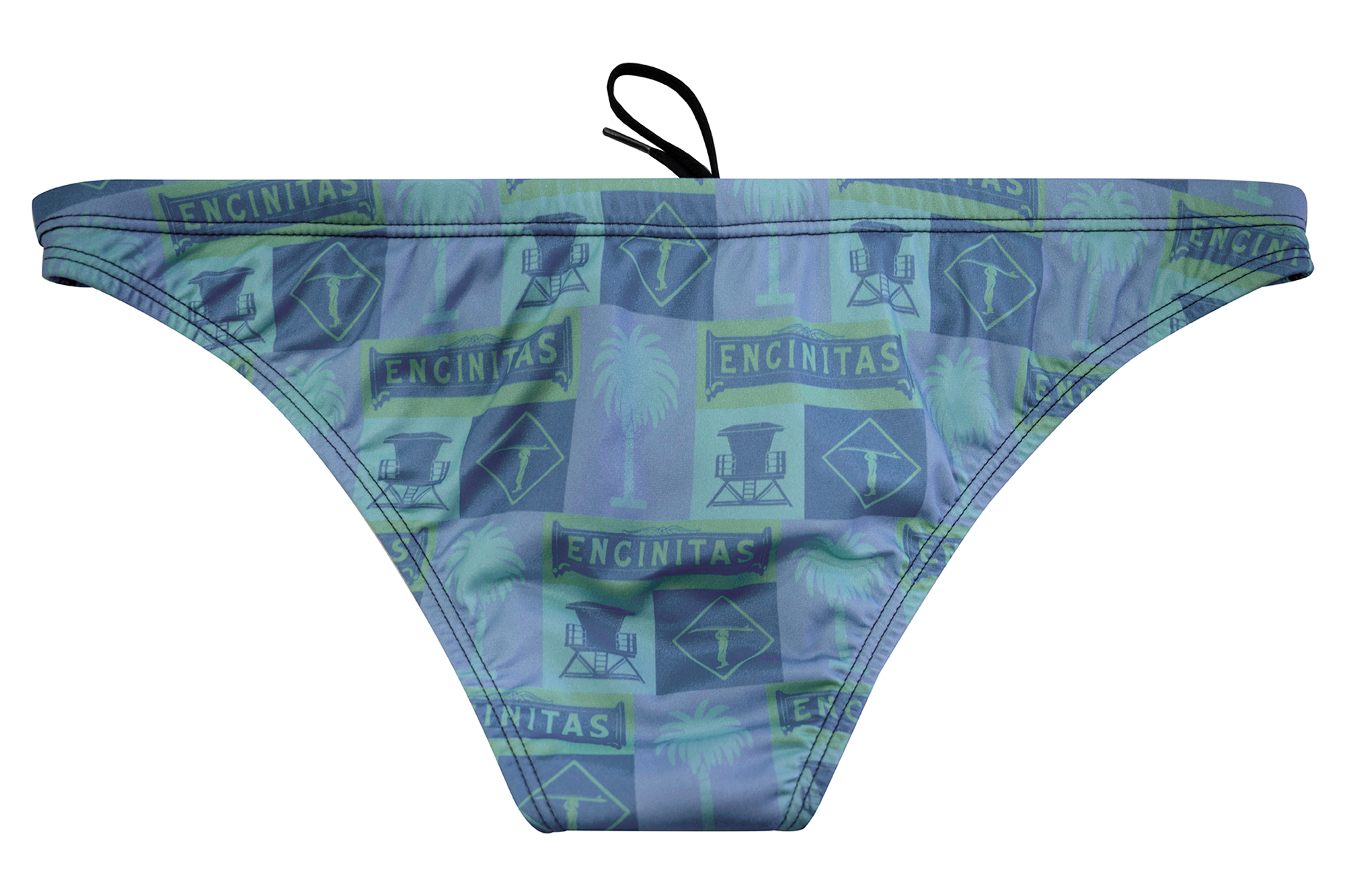 Encinitas Blue // Womens Bikini Bottom