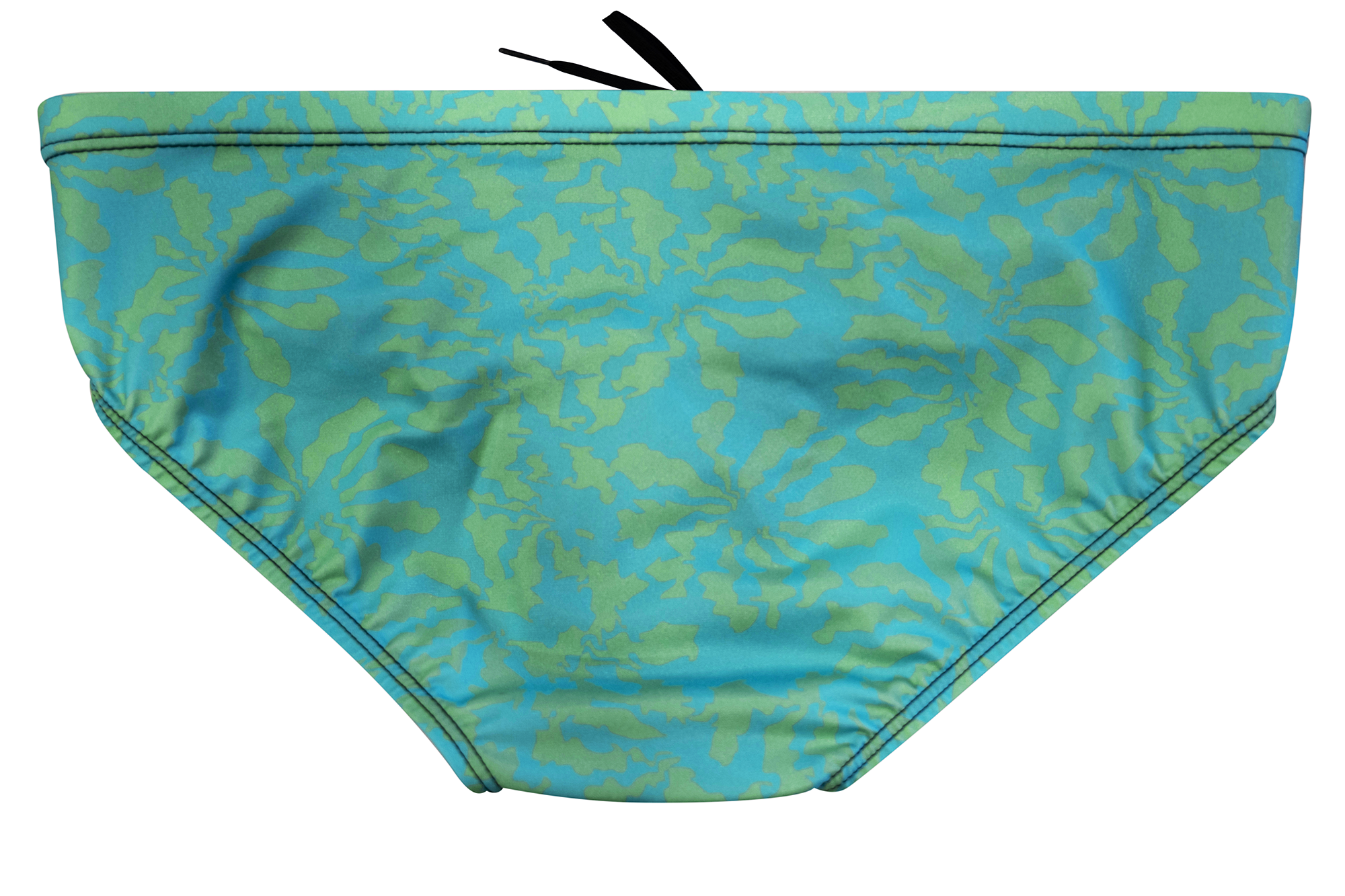 Trippy Green // Mens Mid Brief