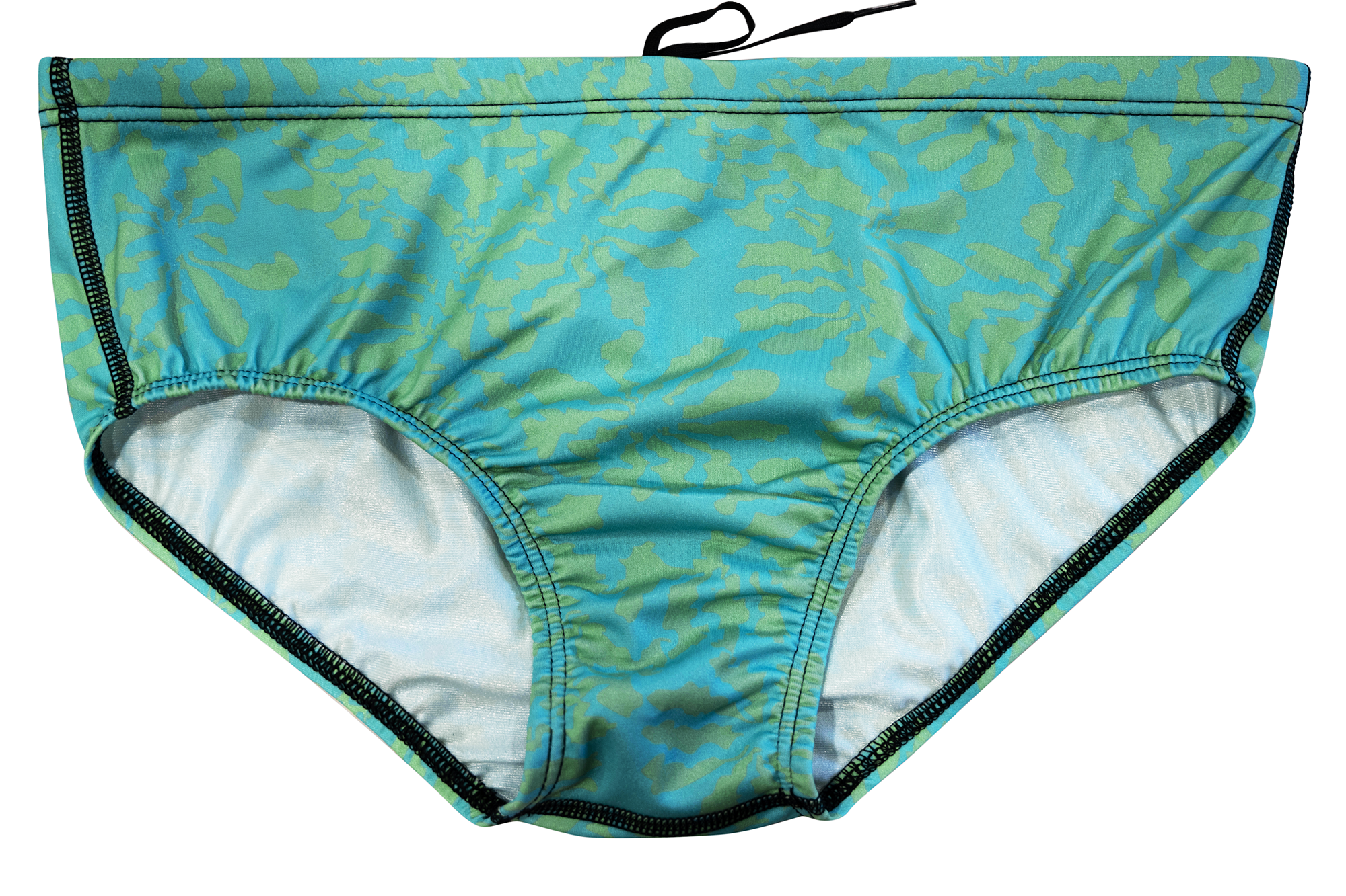 Trippy Green // Mens Wide Brief