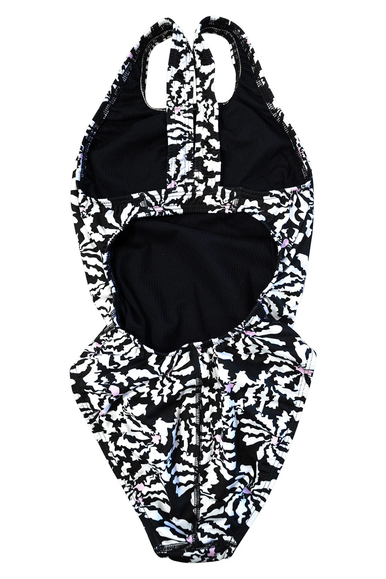 Flower Black // Womens Racerback