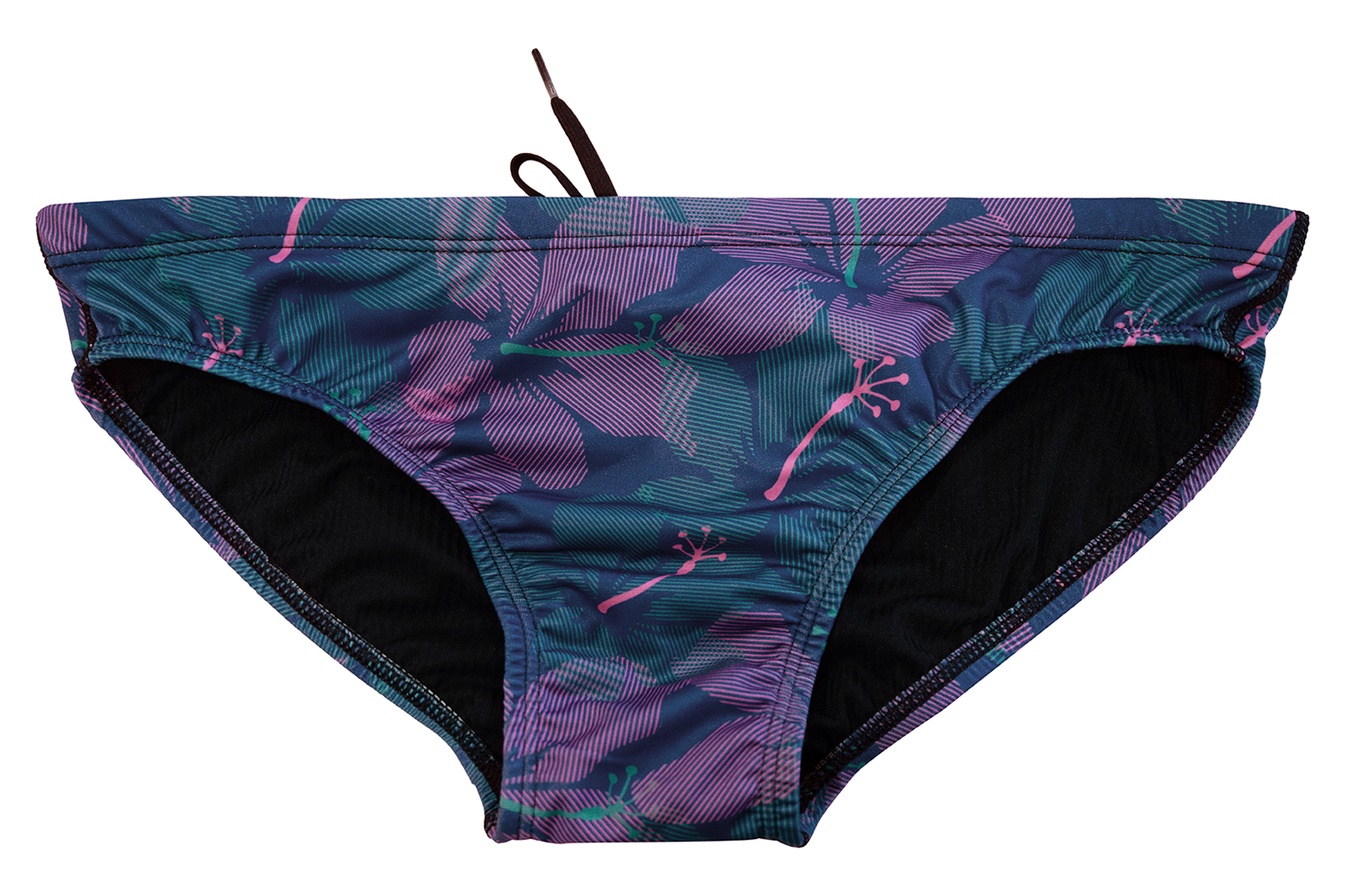 Hibiscus Blue // Mens Narrow Brief