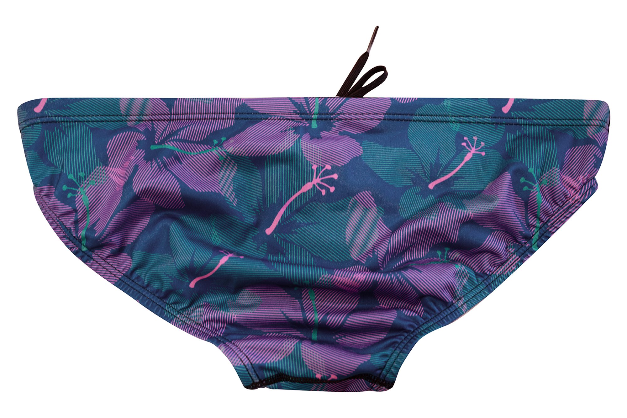 Hibiscus Blue // Mens Narrow Brief