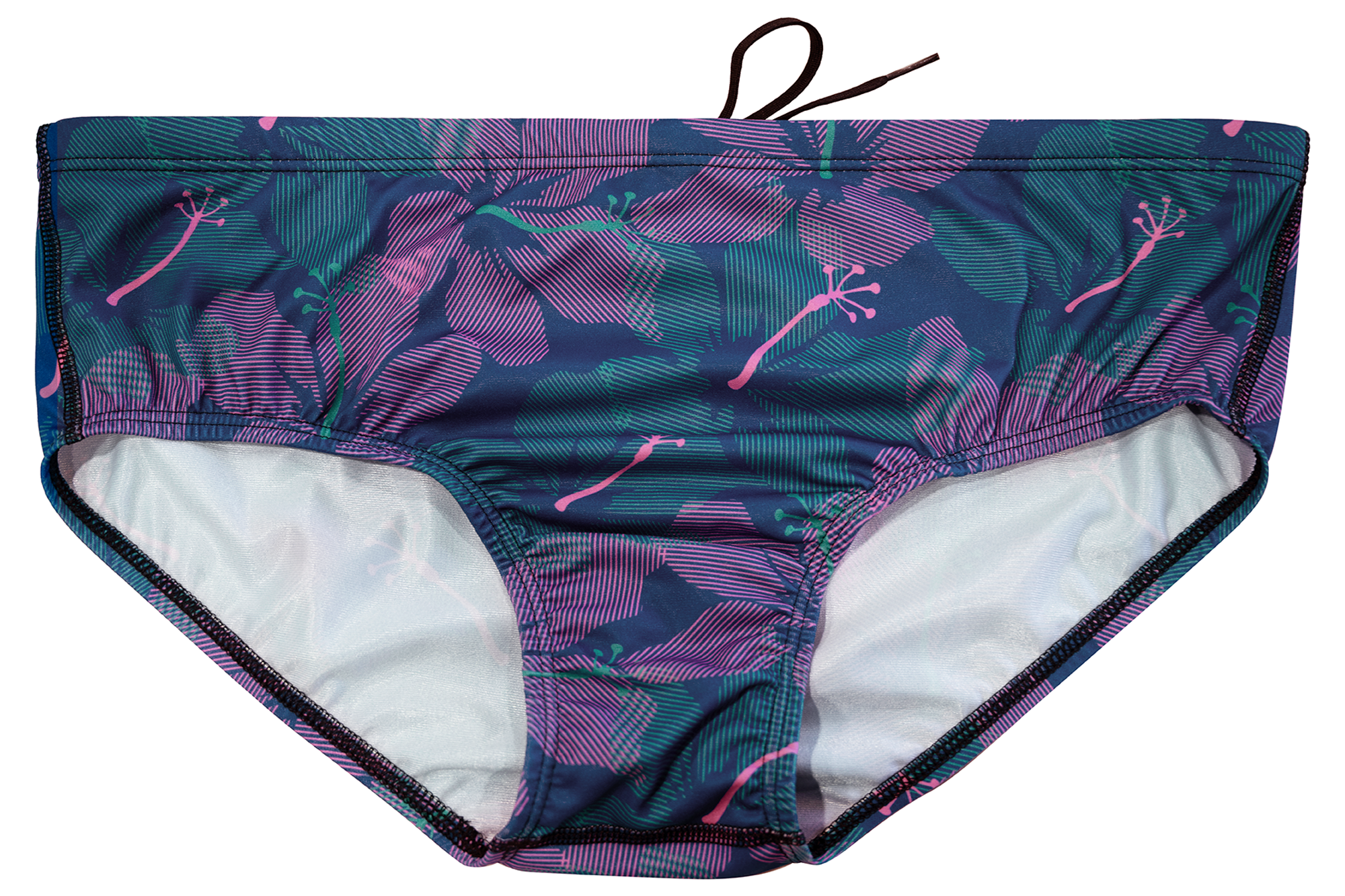 Hibiscus Blue // Mens Wide Brief