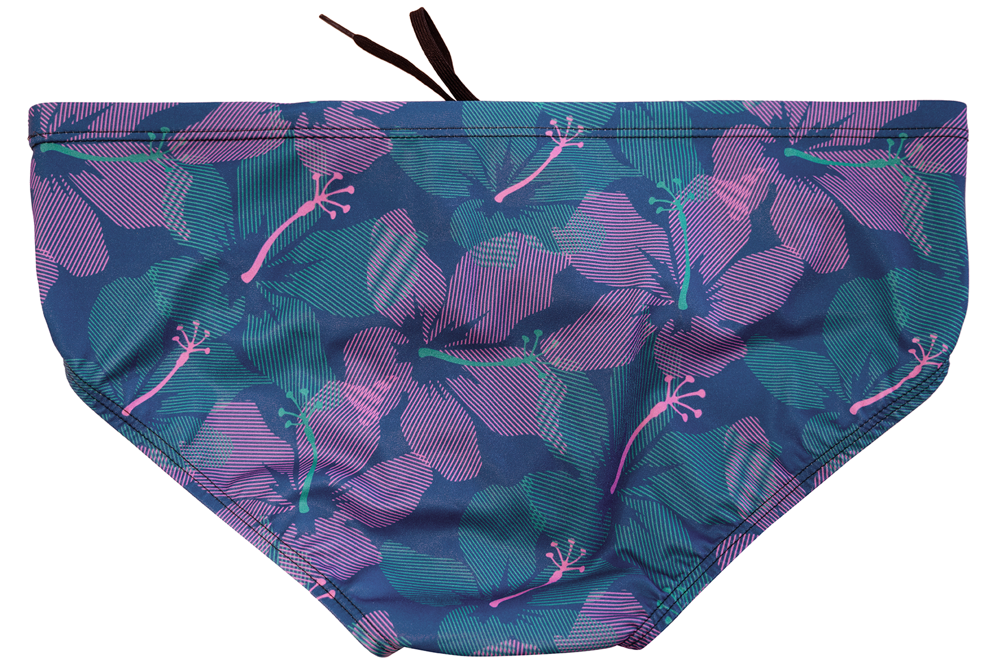 Hibiscus Blue // Mens Wide Brief