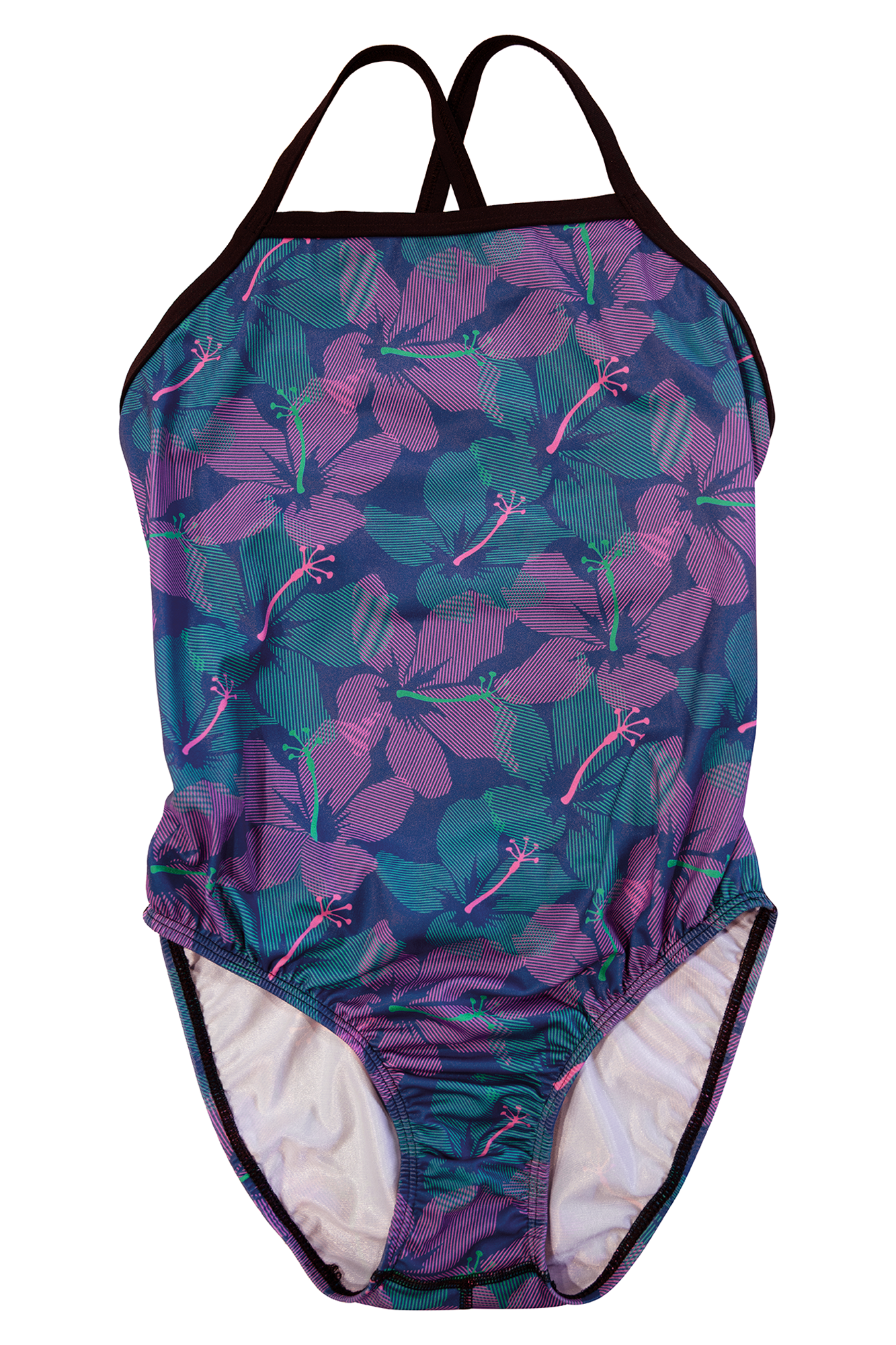 Hibiscus Blue // Womens X Back