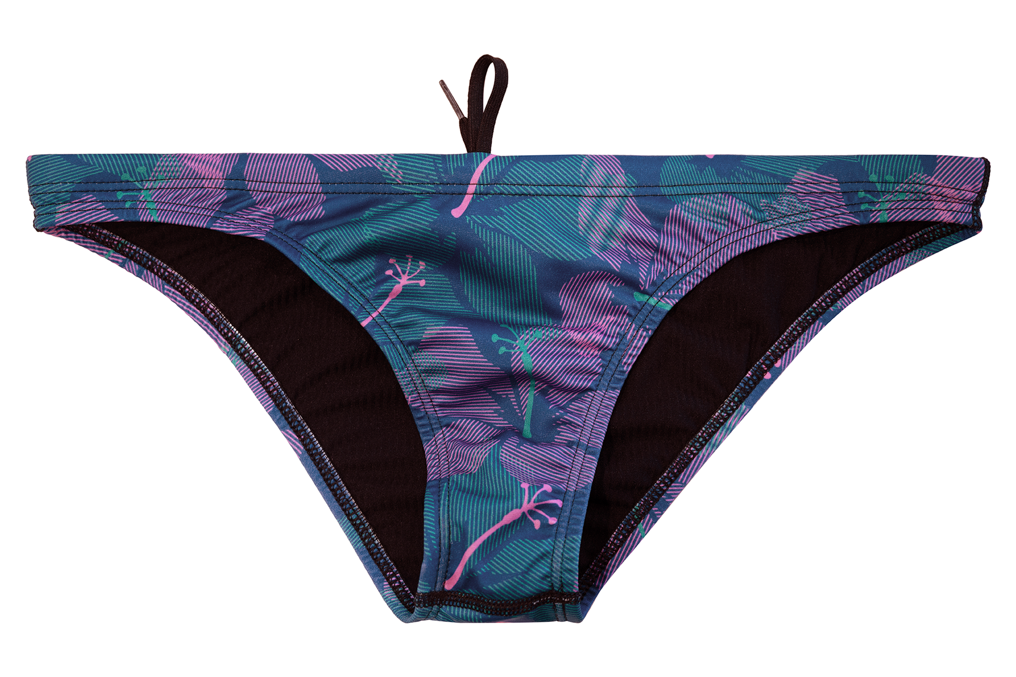 Hibiscus Blue // Womens Pistol Bottom