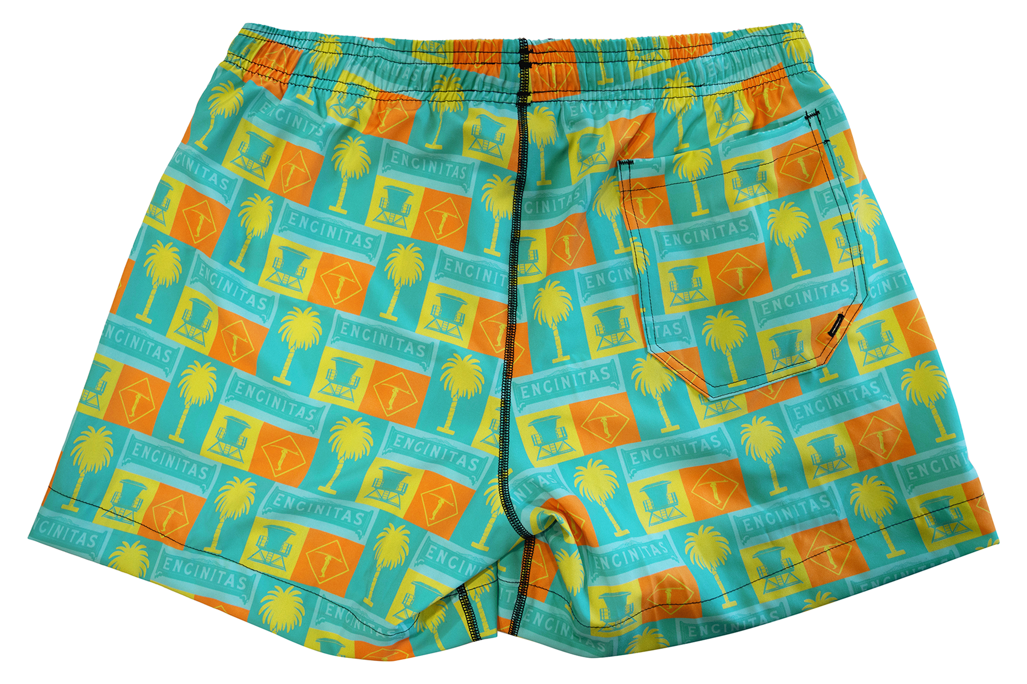 Encinitas Orange // Mens Core Short