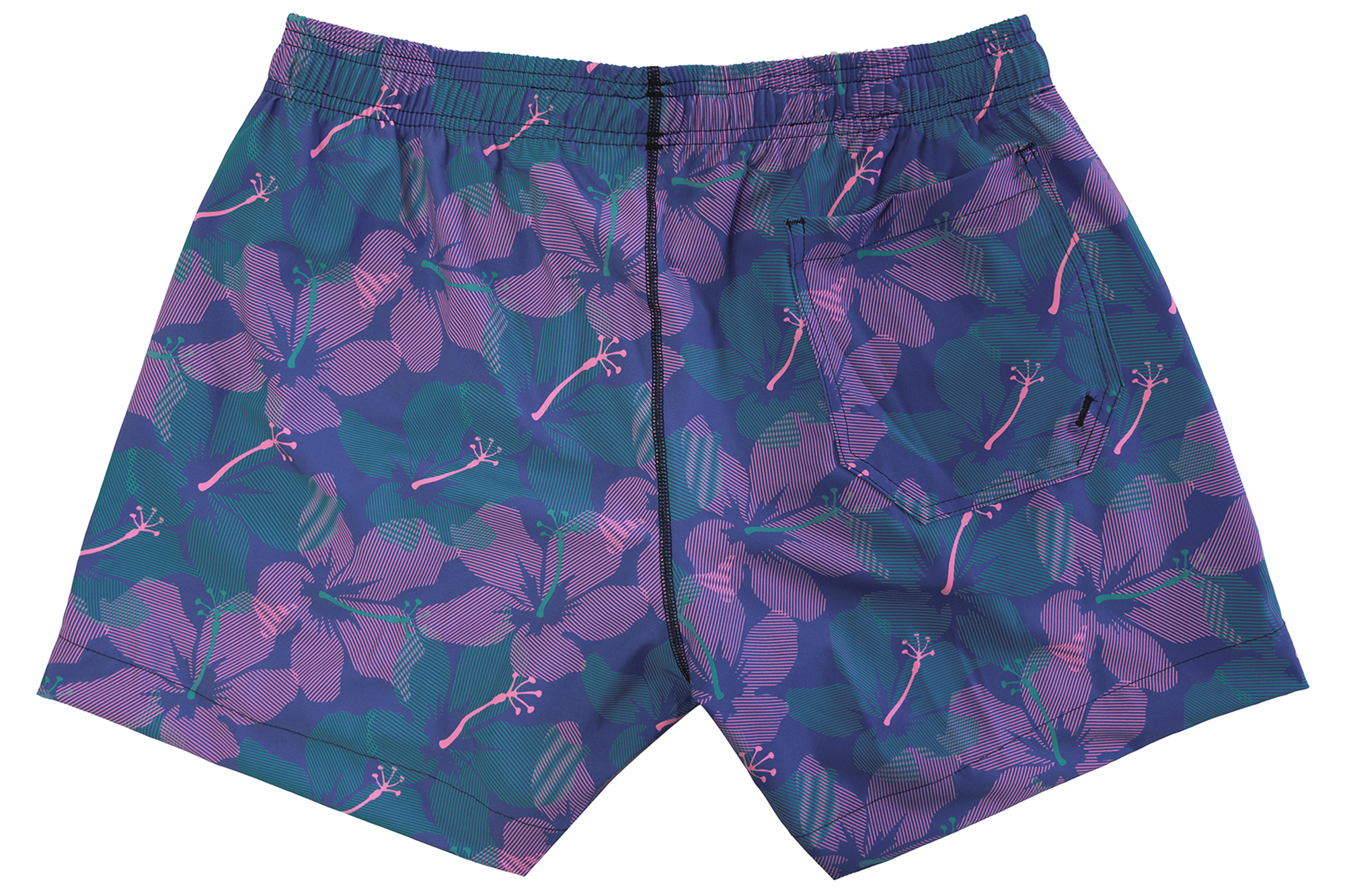 Hibiscus Blue // Mens Core Short