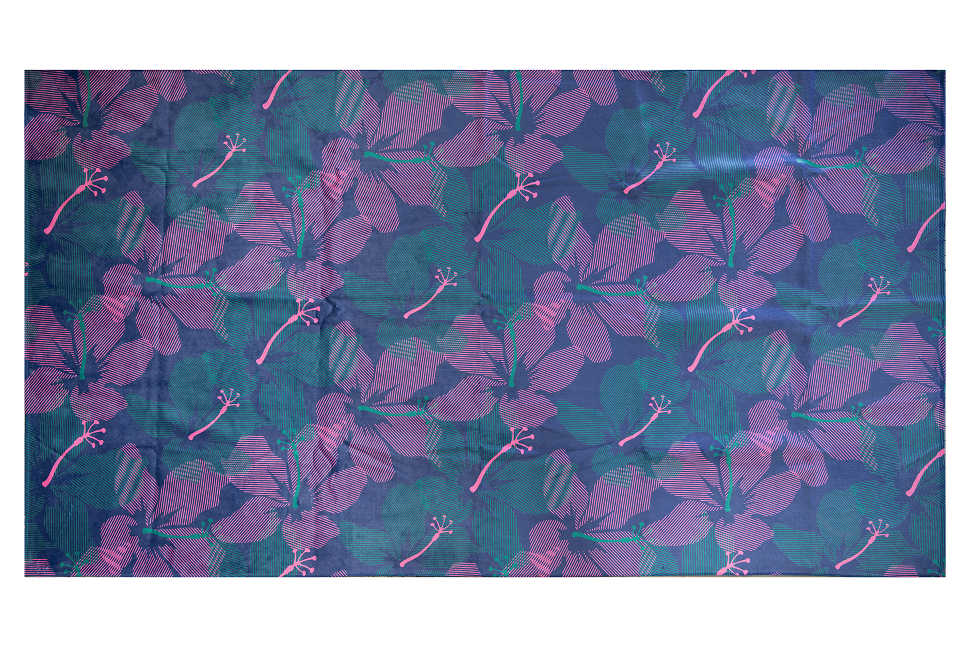 Hibiscus Blue // Towel