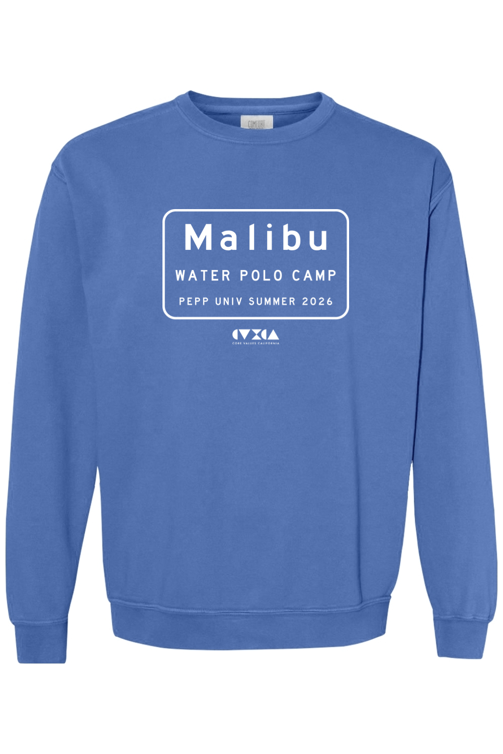 Malibu Water Polo Camp 2026 // Garment Dyed Crewneck Sweatshirt