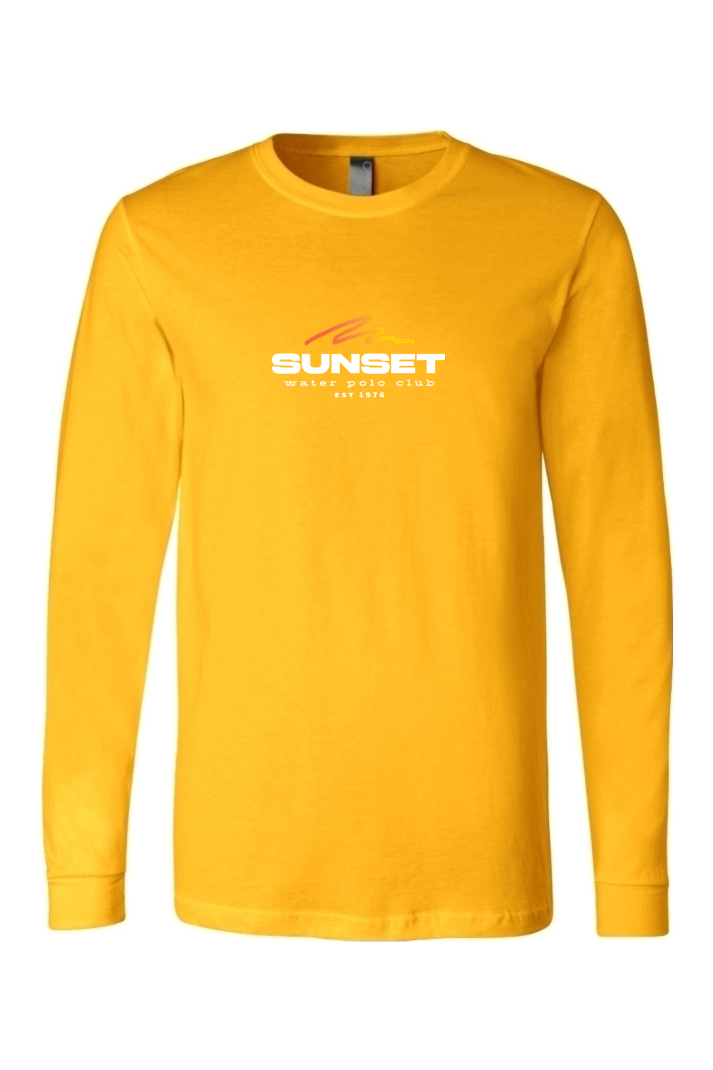 Sunset Water Polo Club // BELLA + CANVAS Unisex Jersey Long Sleeve - Wave
