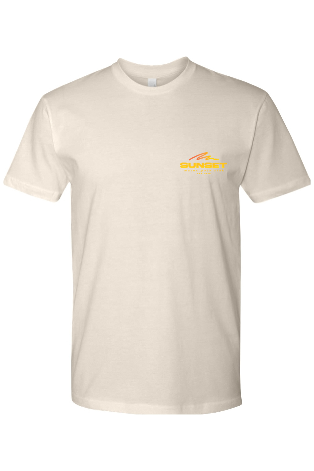 Sunset Water Polo Club - Pocket Logo Front Yellow