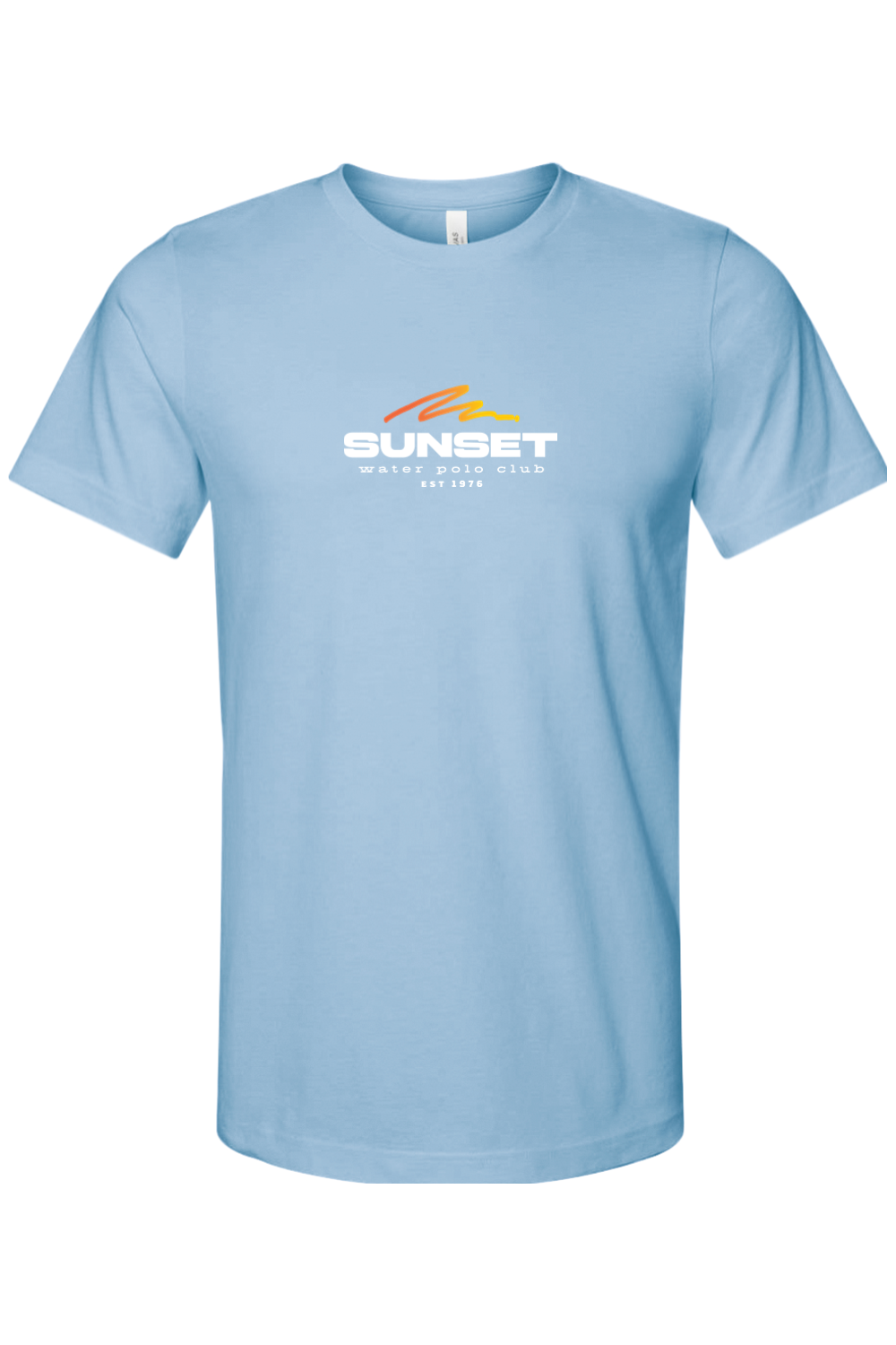 Sunset Water Polo Club // Unisex Bella + Canvas Jersey Tee - Wave