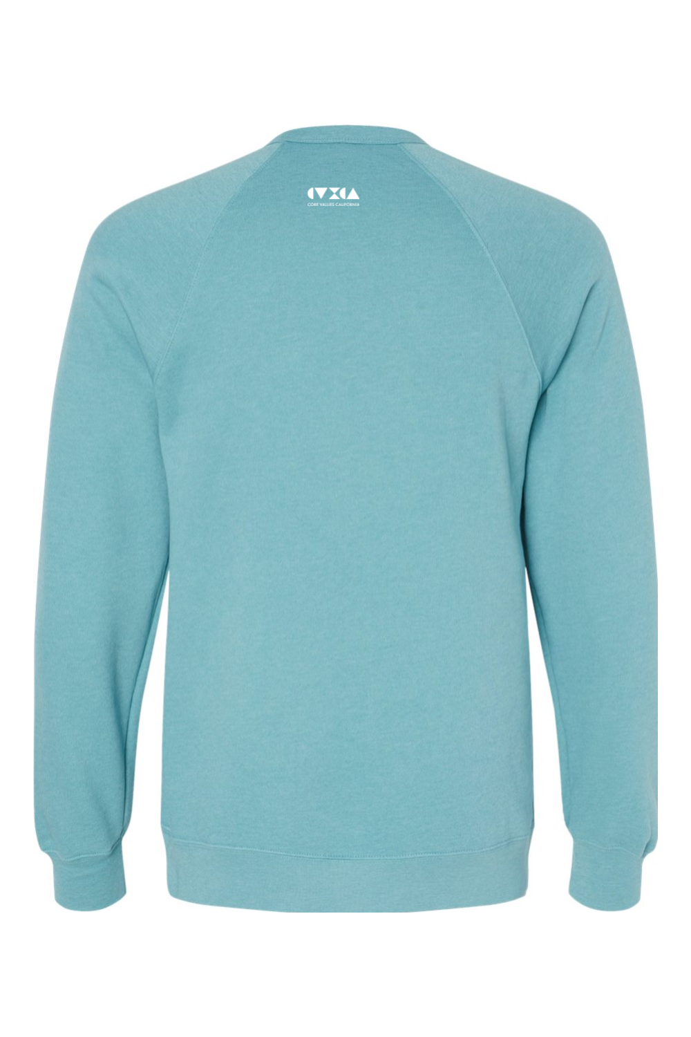 Sunset Water Polo Club // Bella + Canvas Sponge Fleece Raglan Crewneck Sweatshirt - Wave