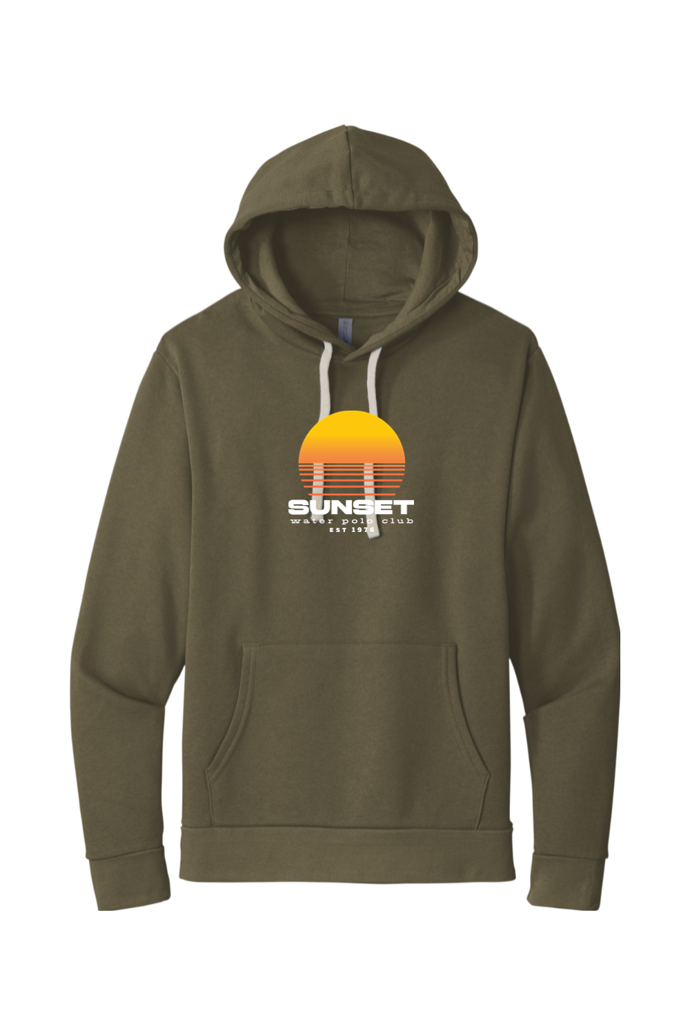 Sunset Water Polo Club // Pullover Hoodie - Sun