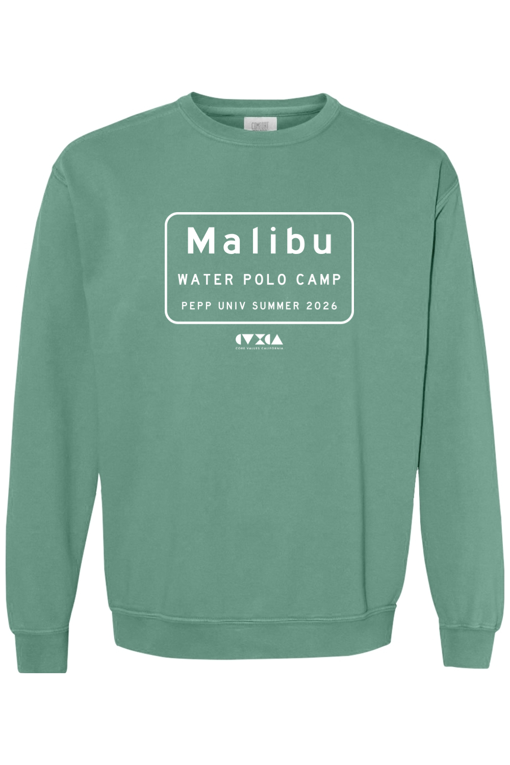 Malibu Water Polo Camp 2026 // Garment Dyed Crewneck Sweatshirt