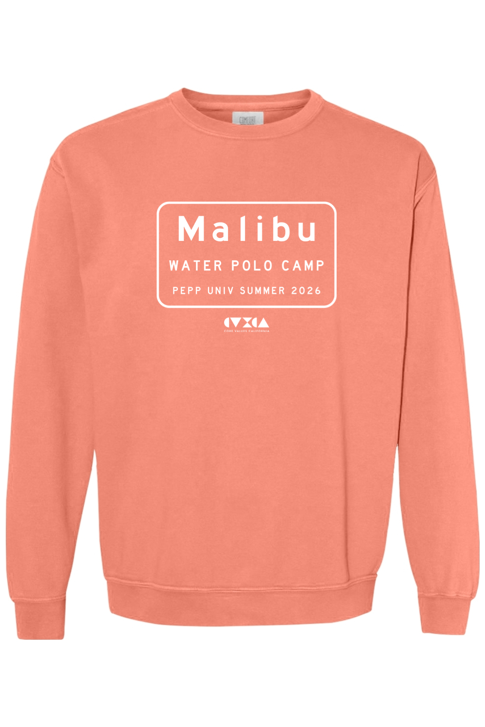 Malibu Water Polo Camp 2026 // Garment Dyed Crewneck Sweatshirt