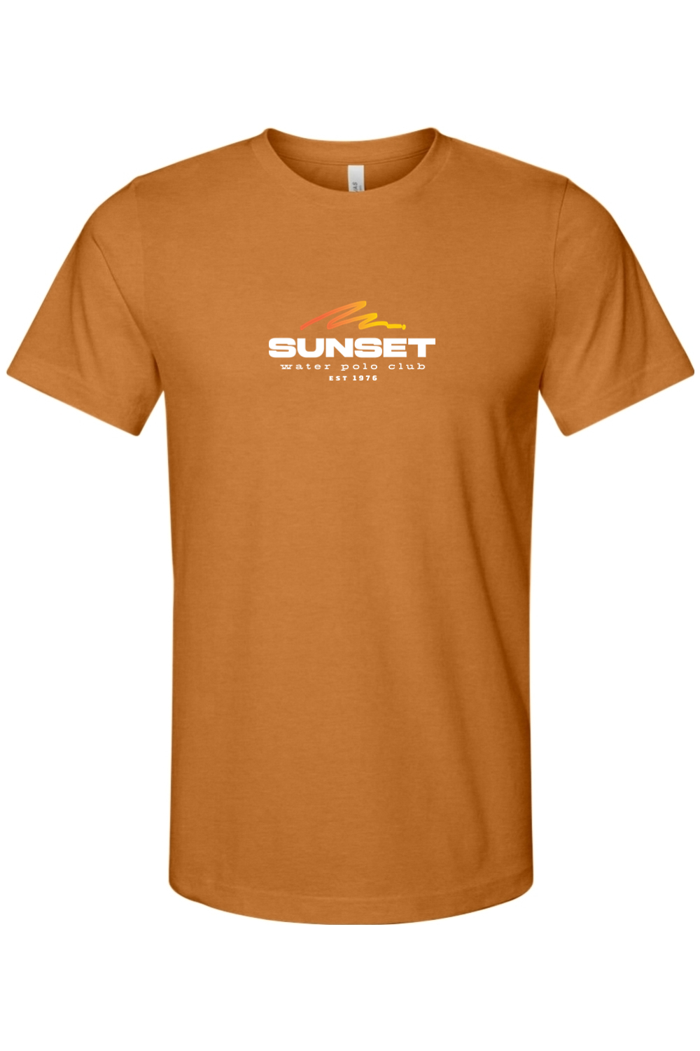 Sunset Water Polo Club // Unisex Bella + Canvas Jersey Tee - Wave