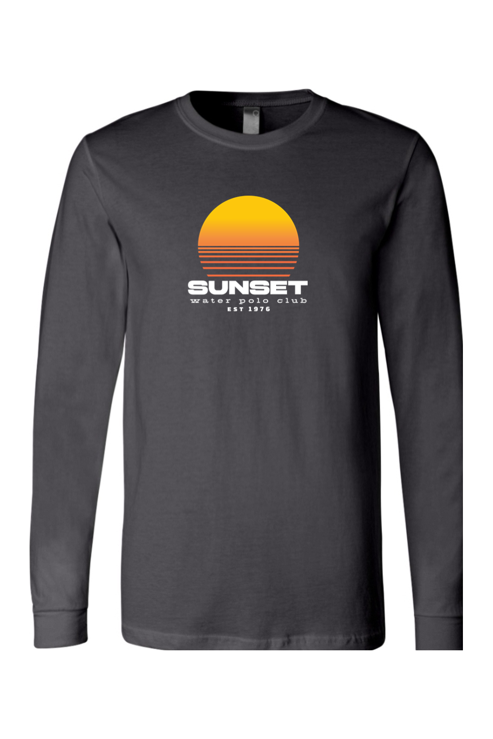 Sunset Water Polo Club // BELLA + CANVAS Unisex Jersey Long Sleeve - Sun