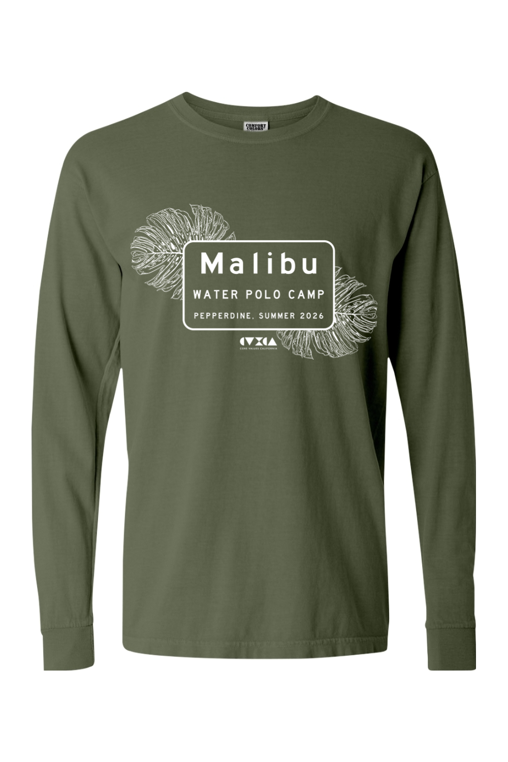 Malibu Water Polo Camp 2026 // Garment Dyed Long Sleeve T-Shirt
