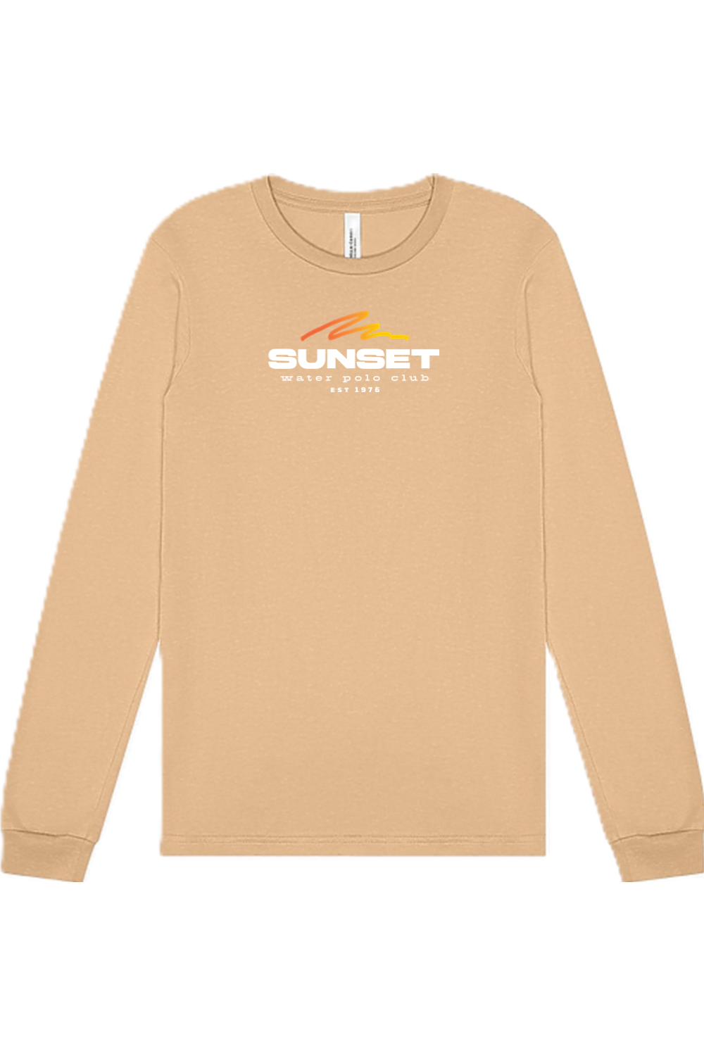 Sunset Water Polo Club // BELLA + CANVAS Unisex Jersey Long Sleeve - Wave