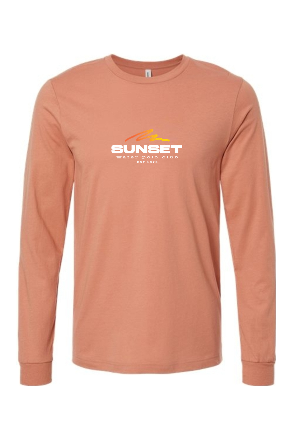 Sunset Water Polo Club // BELLA + CANVAS Unisex Jersey Long Sleeve - Wave