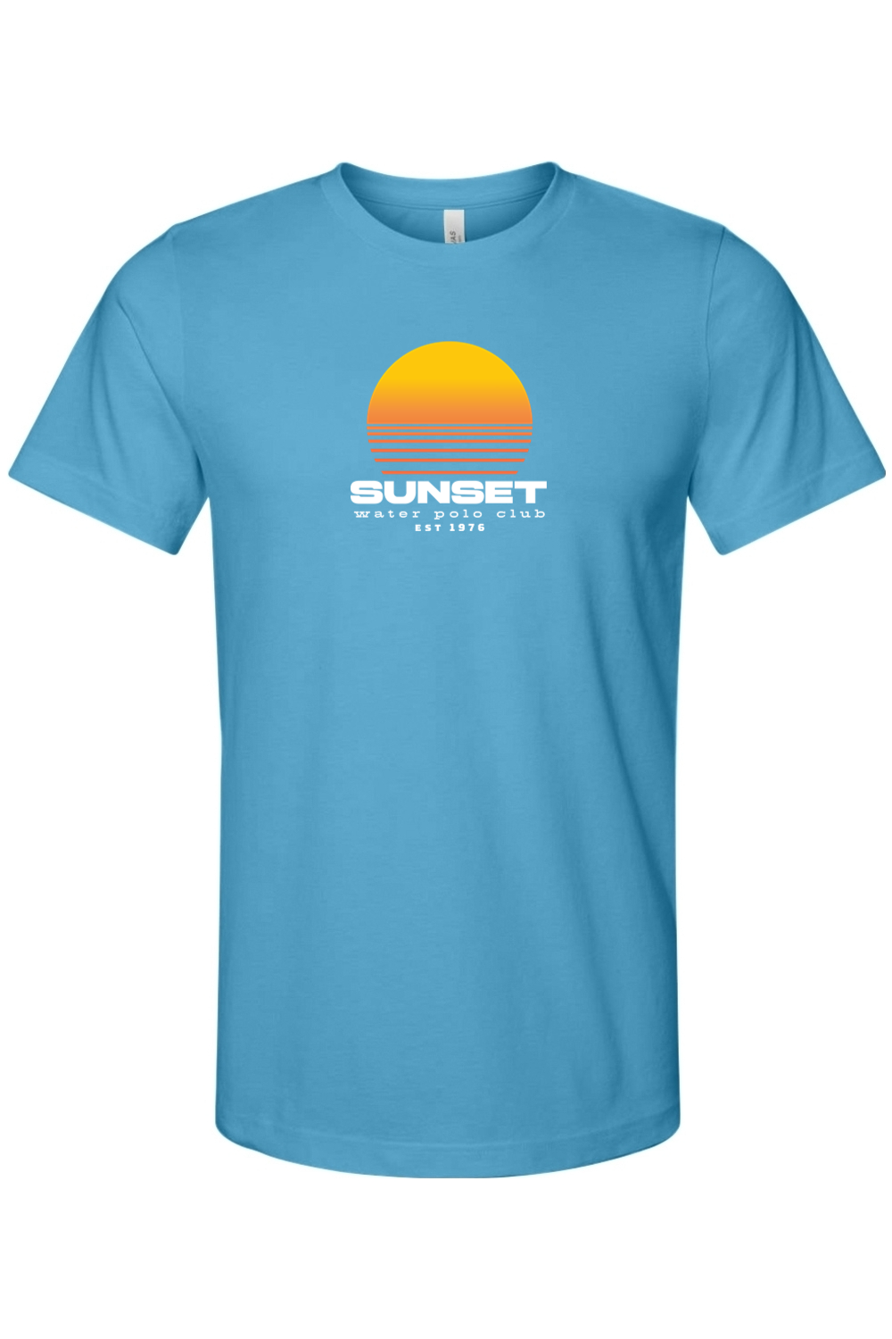 Sunset Water Polo Club // Bella + Canvas Jersey Tee - Sun