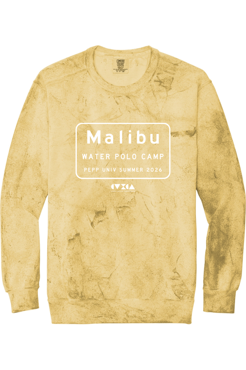 Malibu Water Polo Camp 2026 // Tie Dyed Crewneck Sweatshirt