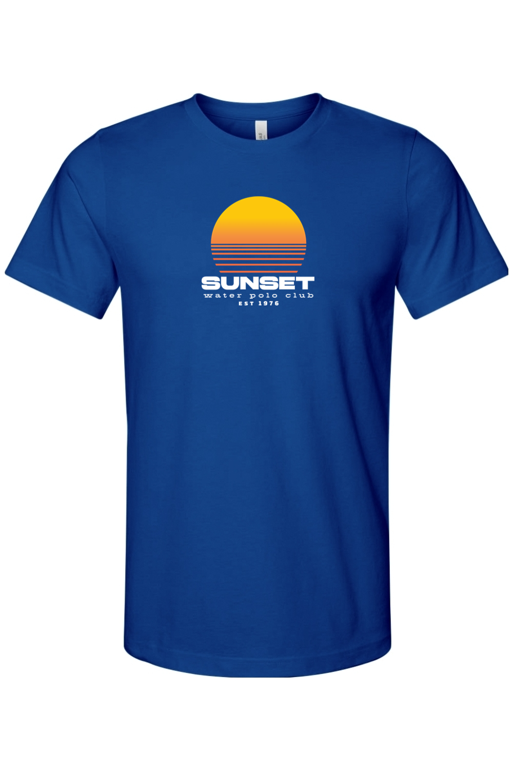 Sunset Water Polo Club // Bella + Canvas Jersey Tee - Sun
