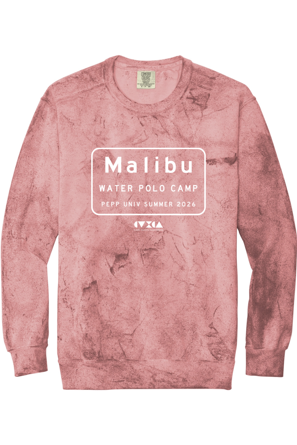 Malibu Water Polo Camp 2026 // Tie Dyed Crewneck Sweatshirt