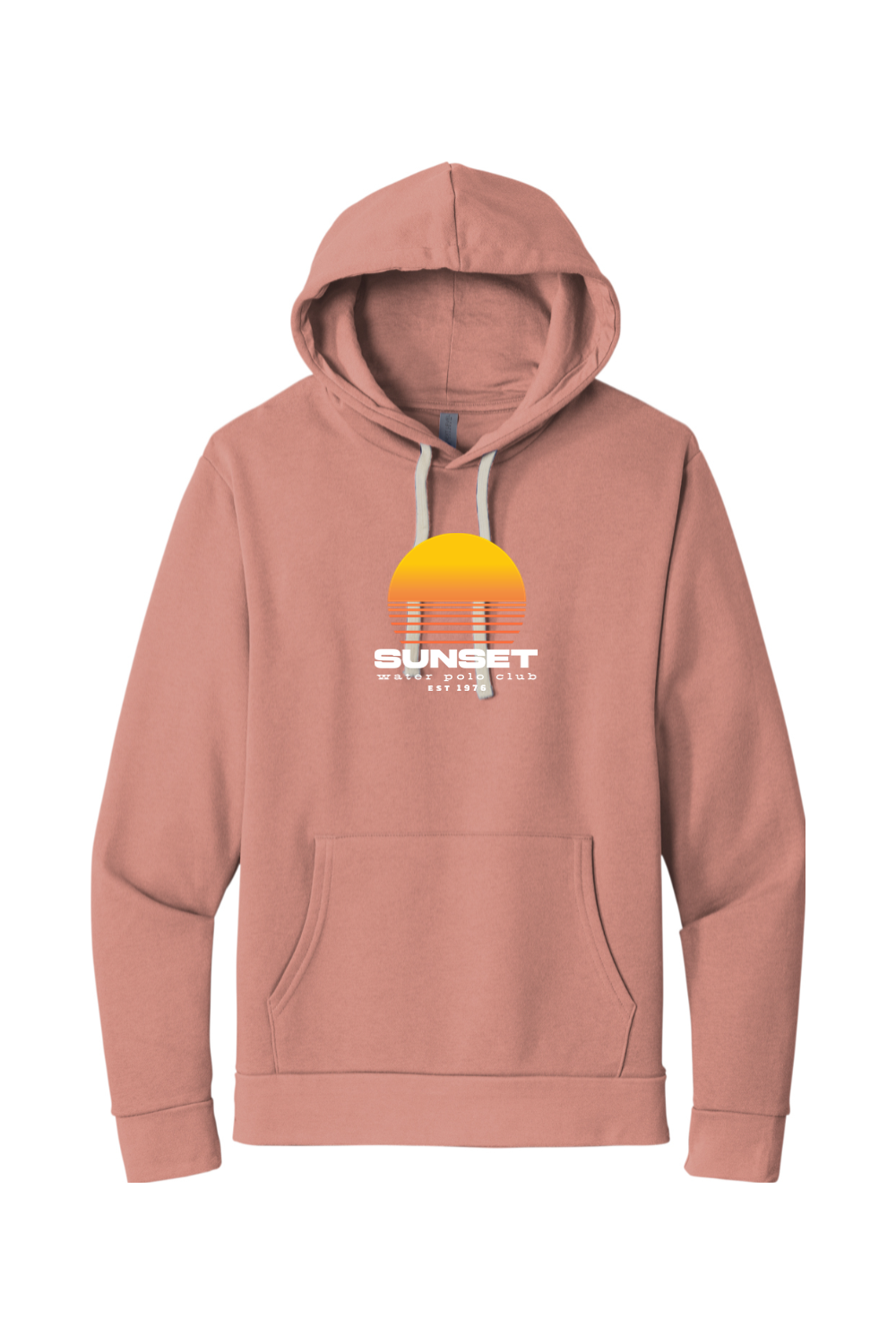 Sunset Water Polo Club // Pullover Hoodie - Sun