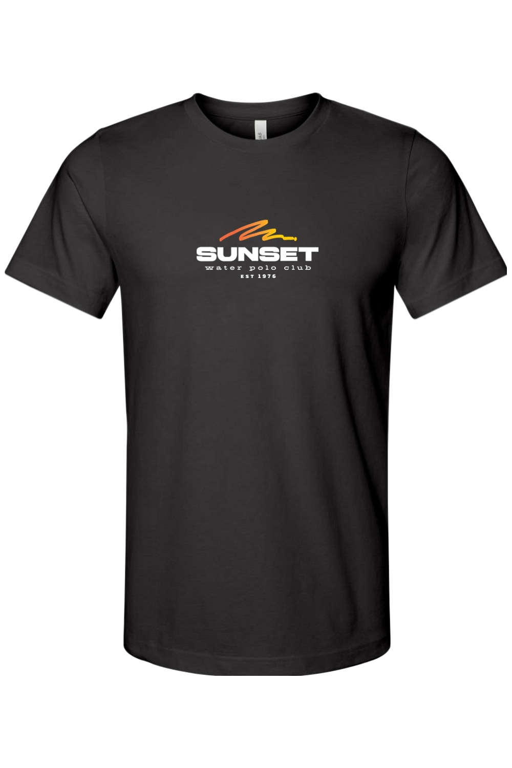 Sunset Water Polo Club // Unisex Bella + Canvas Jersey Tee - Wave