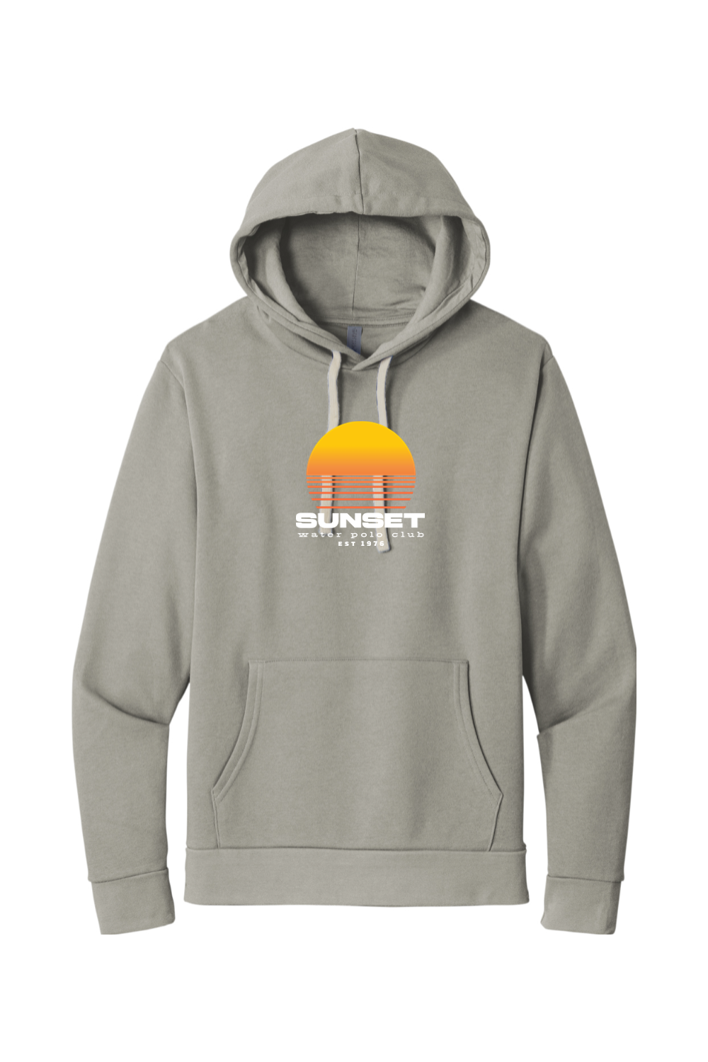 Sunset Water Polo Club // Pullover Hoodie - Sun