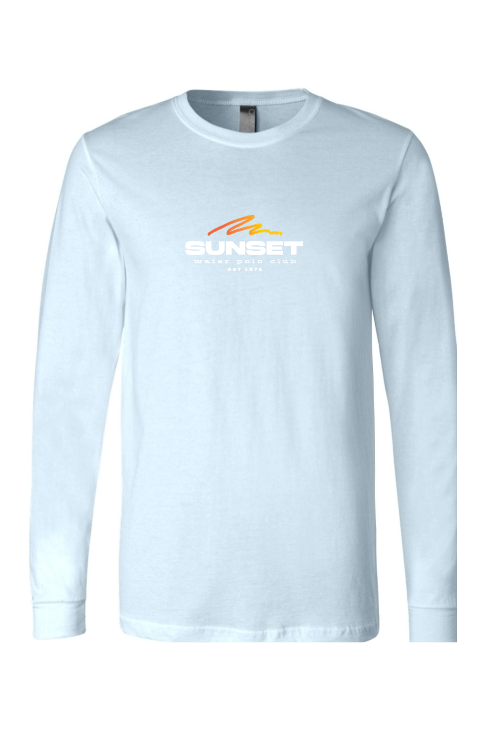 Sunset Water Polo Club // BELLA + CANVAS Unisex Jersey Long Sleeve - Wave