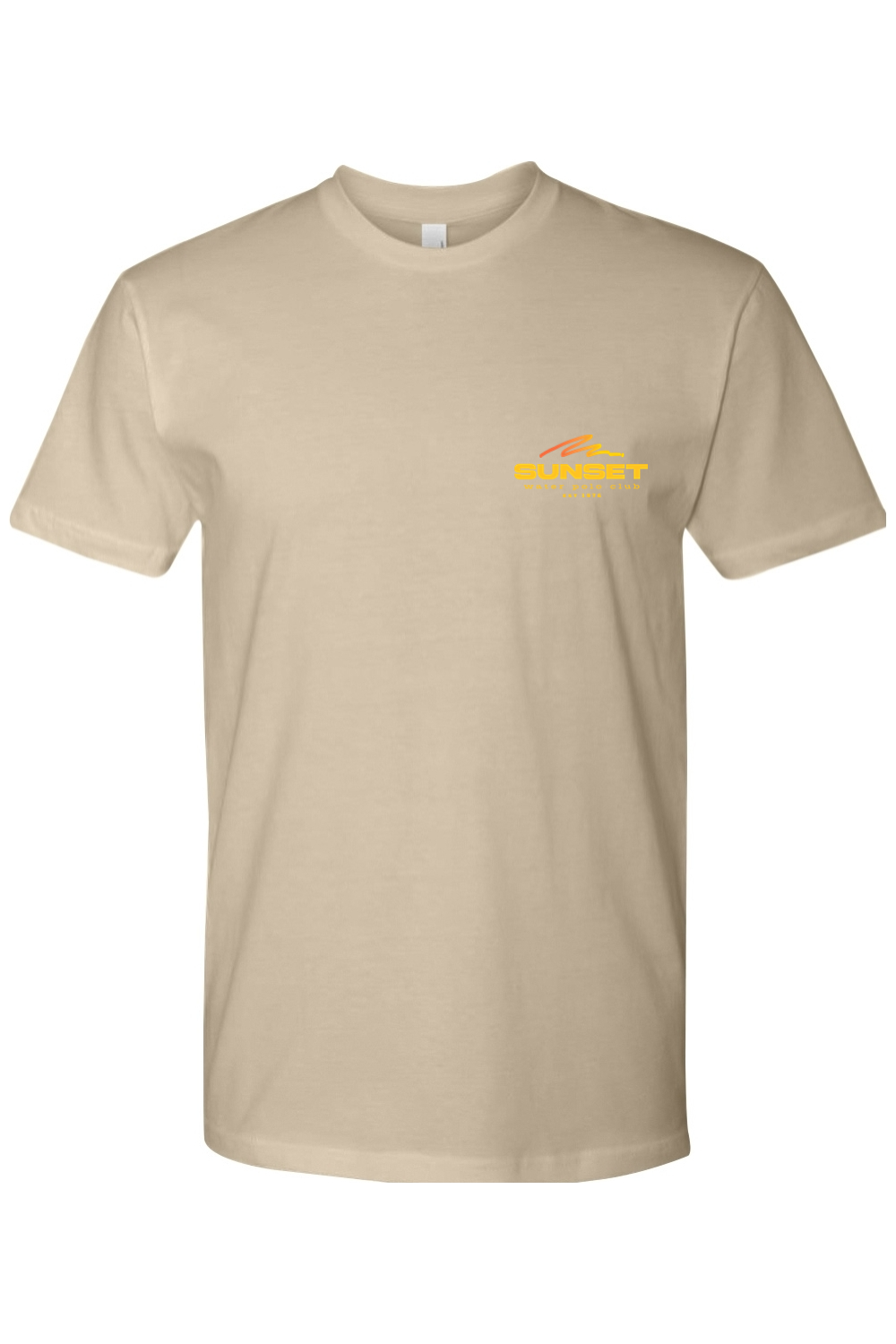 Sunset Water Polo Club - Pocket Logo Front Yellow