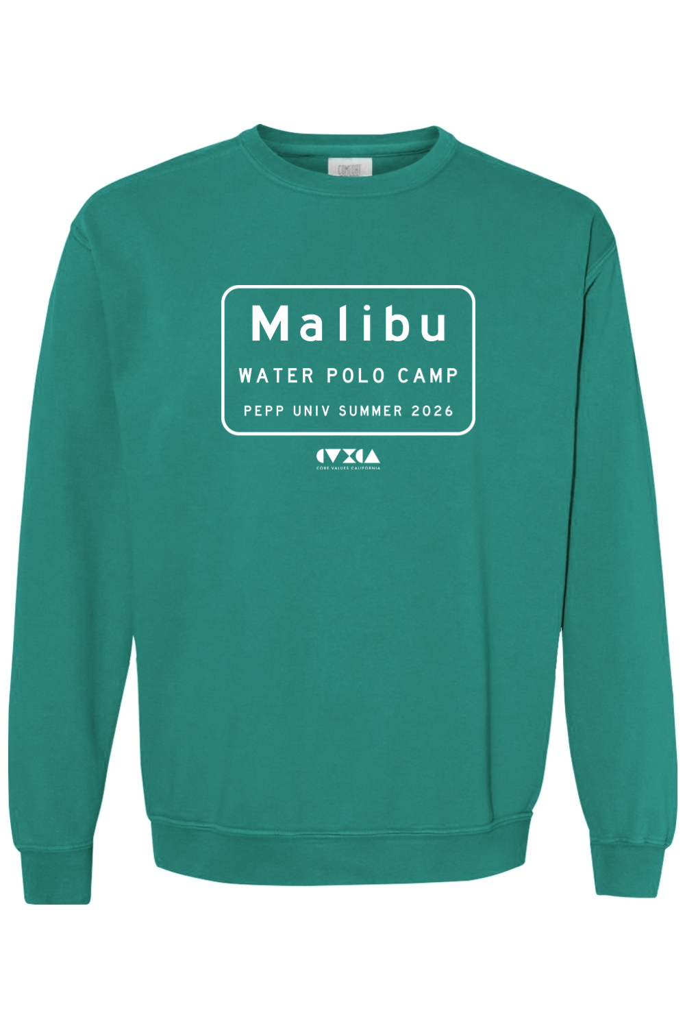 Malibu Water Polo Camp 2026 // Garment Dyed Crewneck Sweatshirt