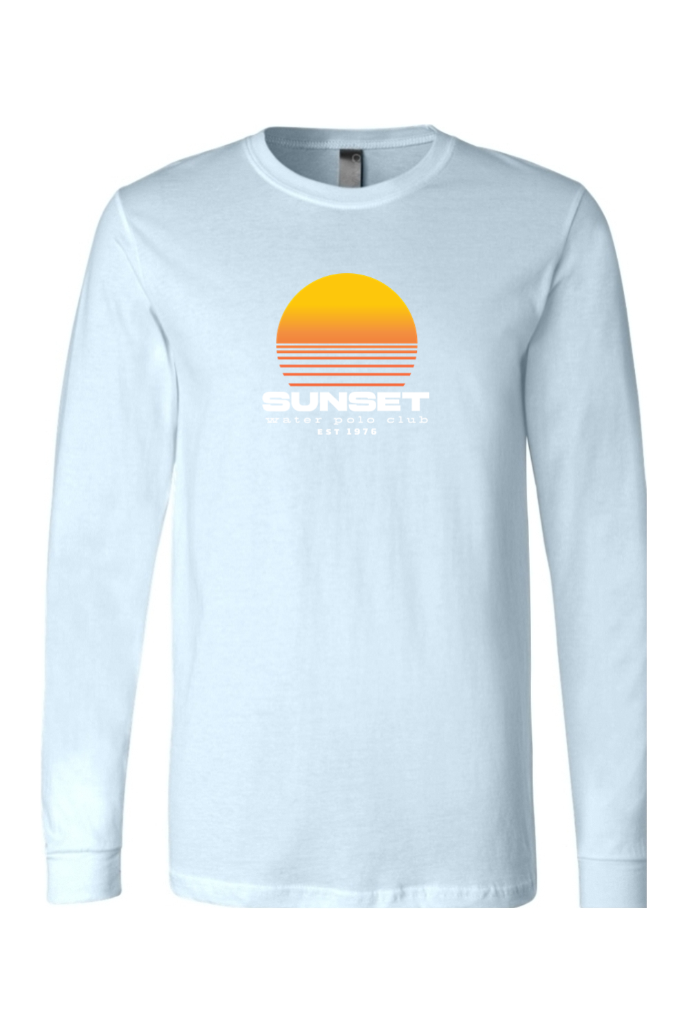 Sunset Water Polo Club // BELLA + CANVAS Unisex Jersey Long Sleeve - Sun