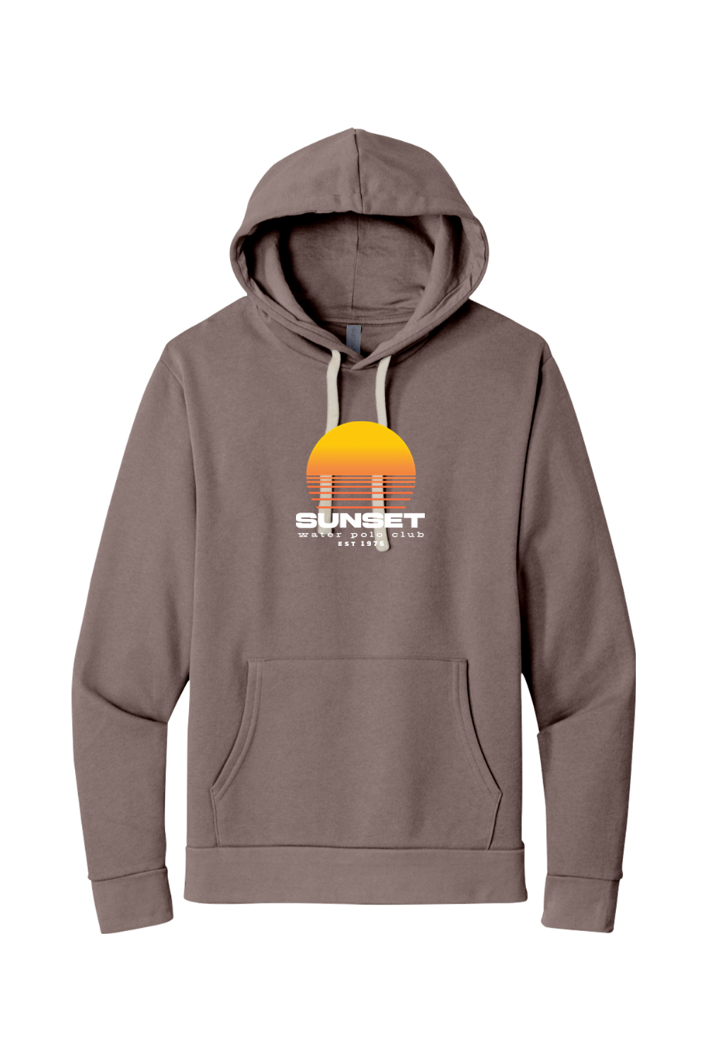 Sunset Water Polo Club // Pullover Hoodie - Sun