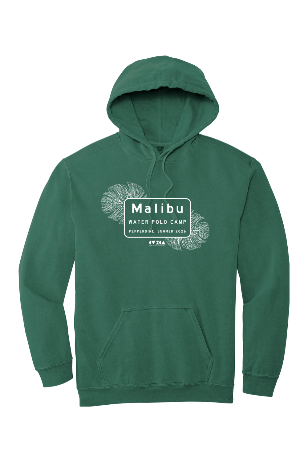 Malibu Water Polo Camp 2026 // Garment Dyed Hooded Sweatshirt