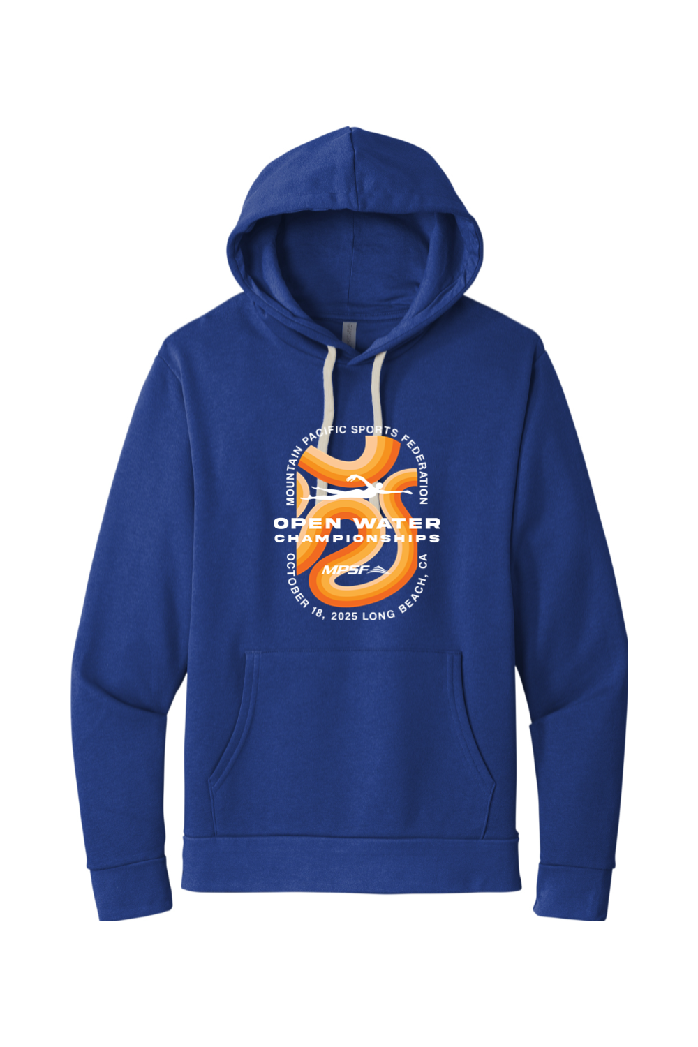 MPSF Open Water Champs 2025 Hoodie - White Text